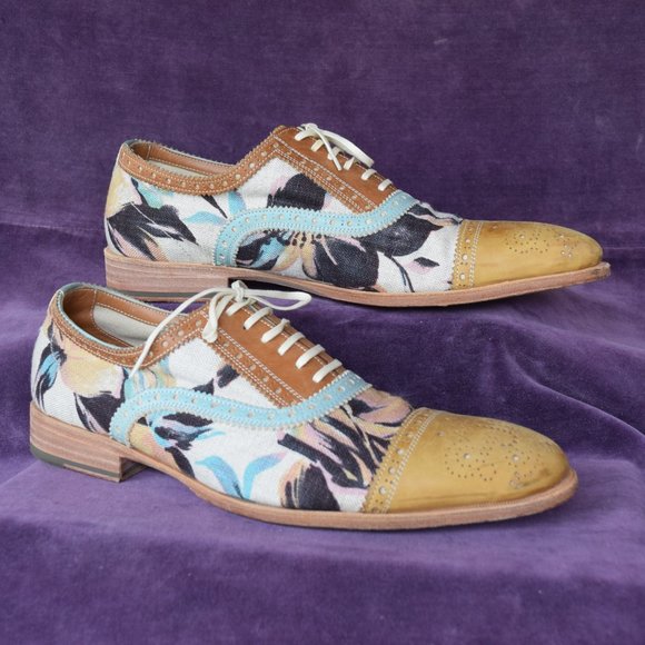 John Fluevog The Gateway BRANDENBURG Wingtip shoe - Picture 4 of 11